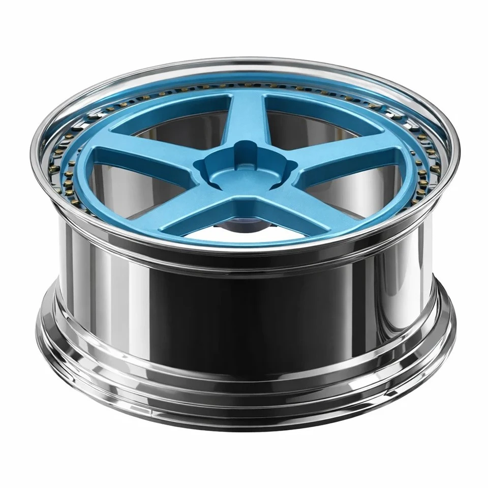 6061 Aluminum 3 Piece Bronze Wheels factory