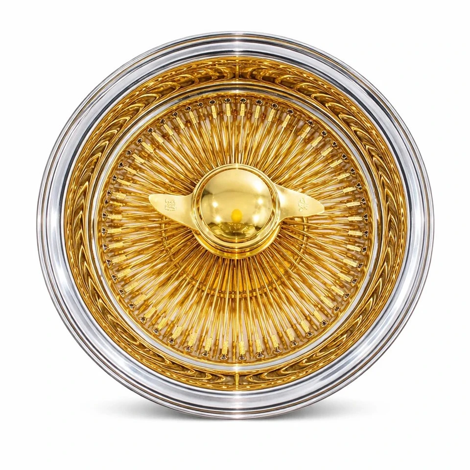 Gold Wire Wheels Rims suppliers