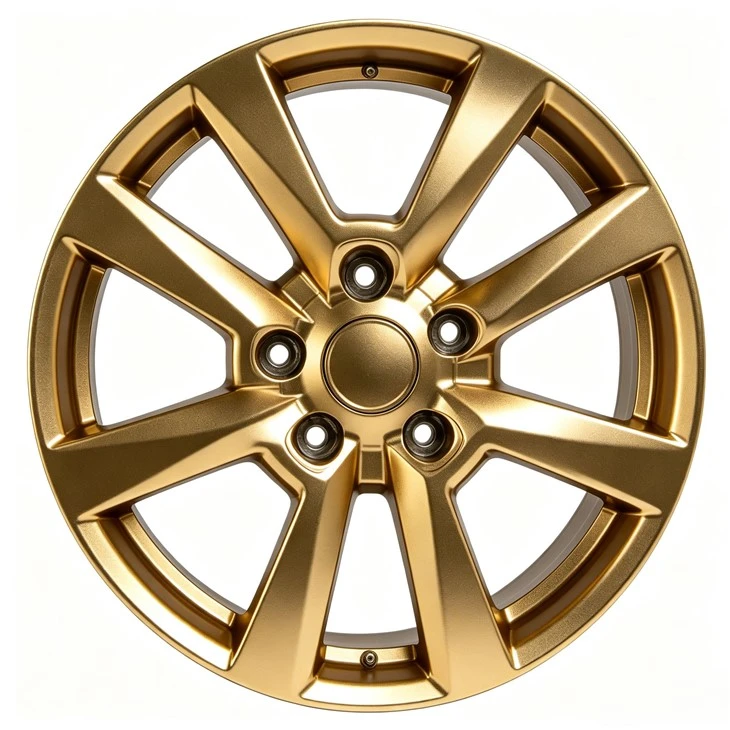 Gold Finish 6-Spoke Forged Alloy Wheel Rims suppliers
