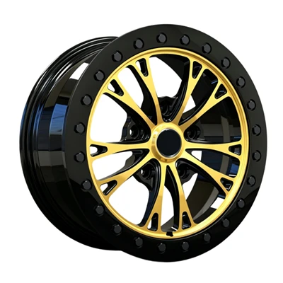 16X7.5 Genuine Toyota TRD Off Road Wheels With Original Beadlock Ring
