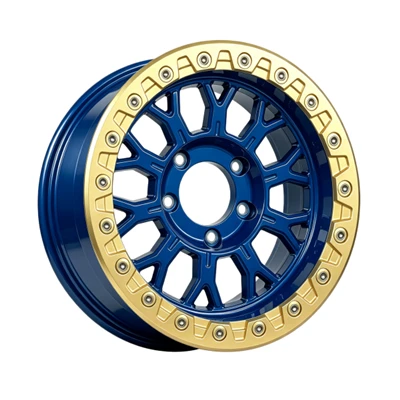 Custom Design 17X8.5 Beadlock Ring Wheels For Hilux Ranger Patrol D-MAX BT-50 And Triton